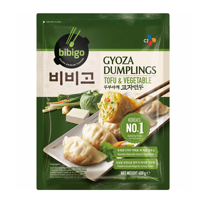 ❄️ 必品阁 豆腐蔬菜煎饺- 限仓库自取或配送! BIBIGO Gyoza dumplings tofu & vegetable 600g