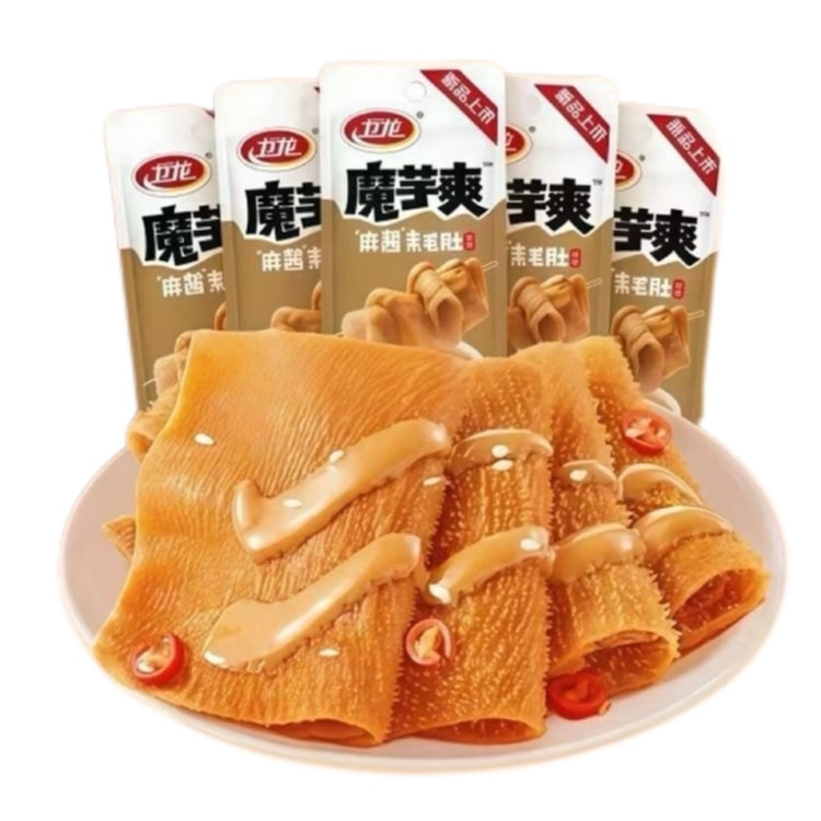 卫龙 麻酱素毛肚 Konjac Sesame Fl 80g