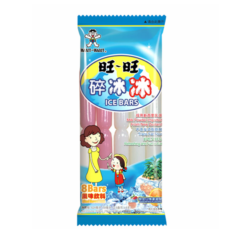 旺旺 碎碎冰 WANT WANT  Ice bar 8×78ml