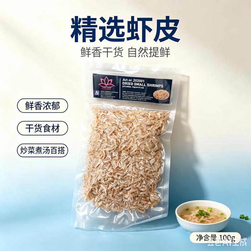 ❄️冷冻 虾皮 限仓库自取或配送! Dried Shrimp 100g