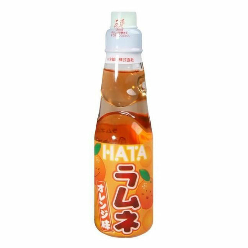 日本 弹珠汽水蜜桔味 Hatakosen Ramune ORANGE 200ml