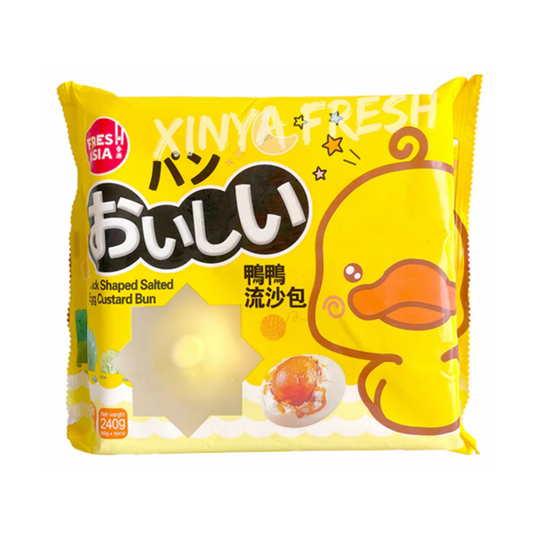❄️香源 鸭鸭流沙包 - 限仓库自取或配送! Duck Shaped Salted Egg Custard Bun 240g