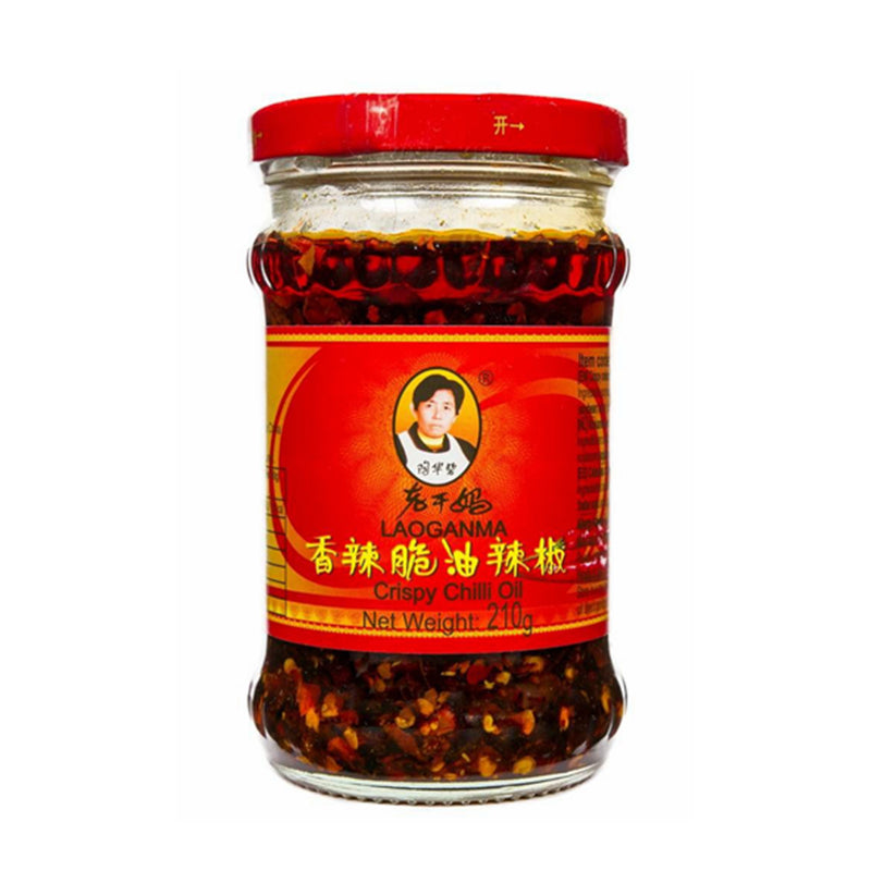 老干妈 香辣脆油辣椒 LAO GAN MA Crispy chili in oil 210g