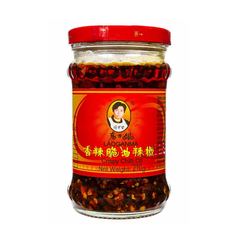 老干妈 香辣脆油辣椒 Crispy chili in oil 210g
