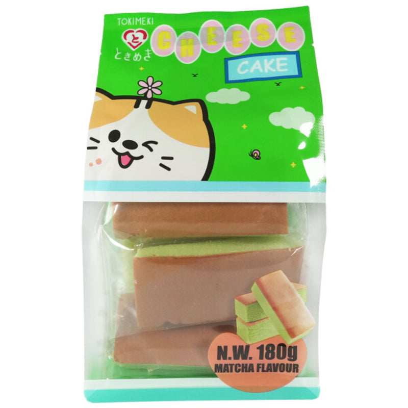 Tokimeki 抹茶芝士蛋糕 Cheese Cake Matcha Flavor 180g