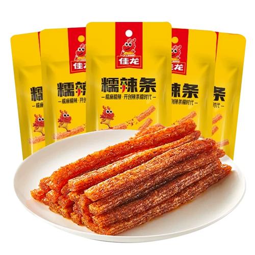 佳龙 糯辣条 Latiao Hot & Spicy 102g