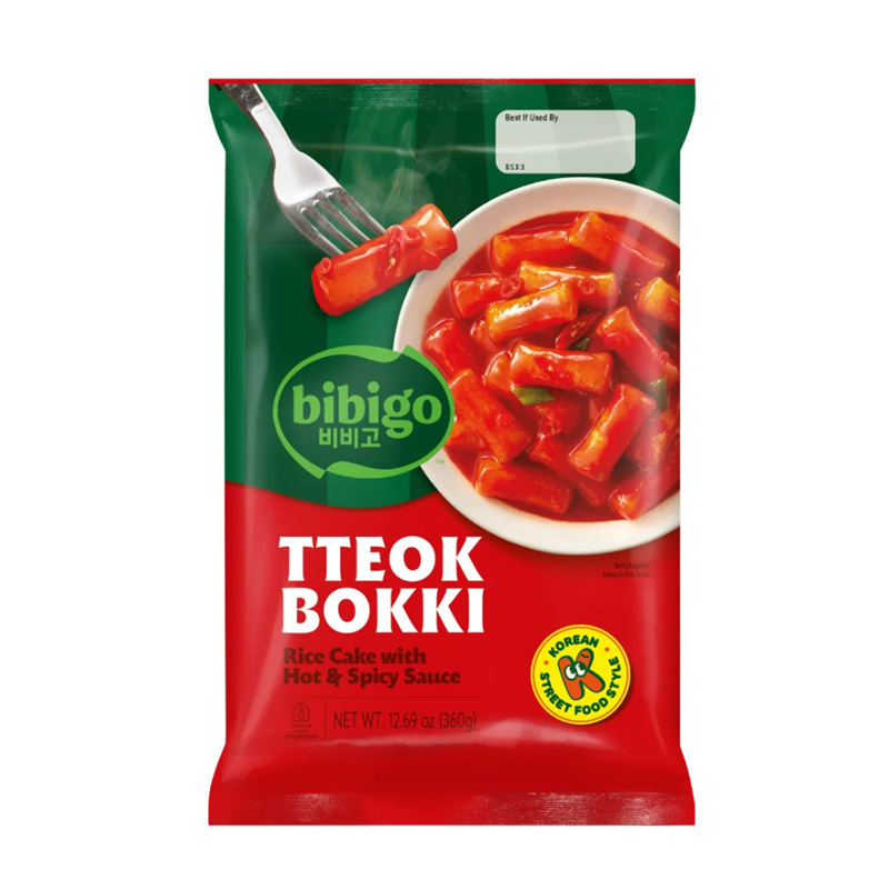 必品阁 辣炒年糕 Tteokbokki pouch hot & spicy 360g