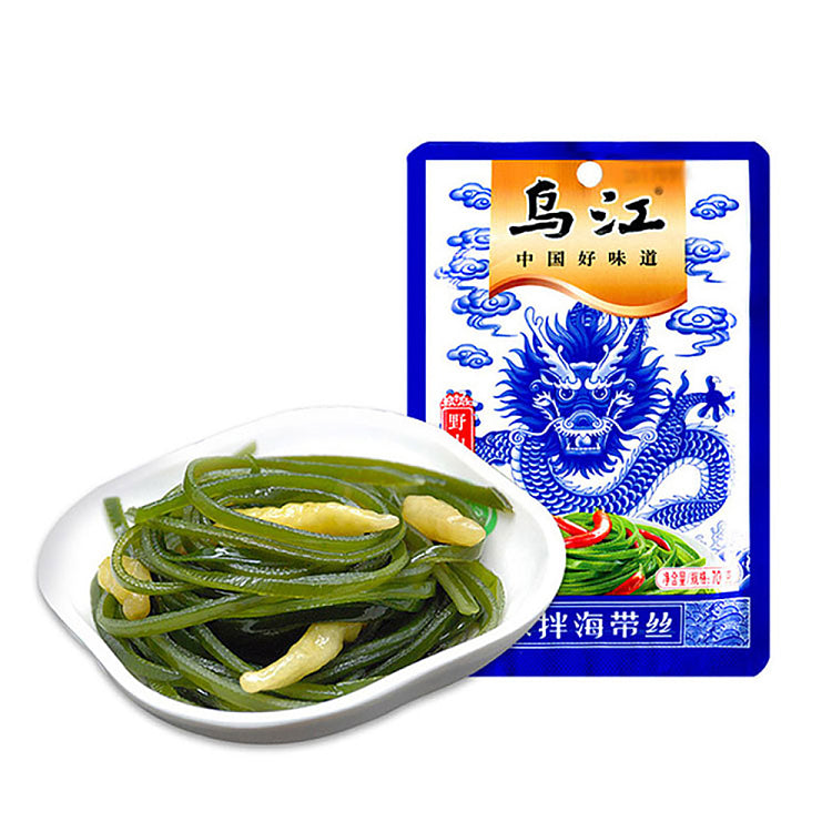 乌江 凉拌海带丝（野山椒）Shredded Kelp Wild Pepper 70g