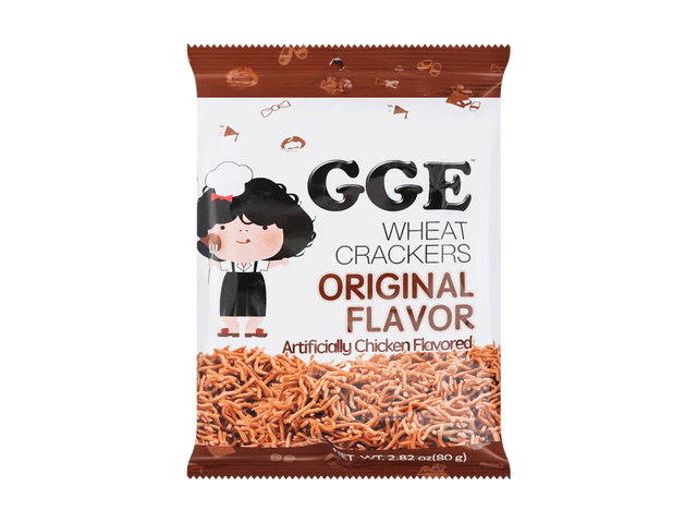 张君雅 原味拉面条饼-GGE Wheat Crackers Original Ramen-80g