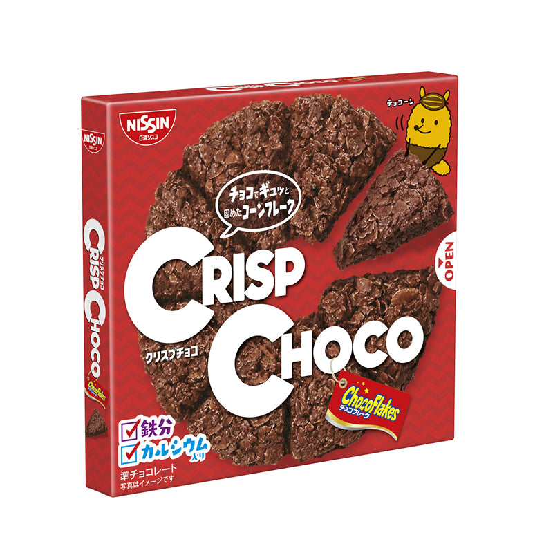 日清 巧克力牛奶饼干-Nissin Crisp Choco Flakes Milk-72g