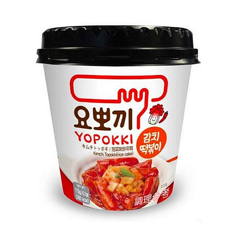 Yopokki 甜辣炒年糕-YOPOKKI Spicy Topokki CUP-140g