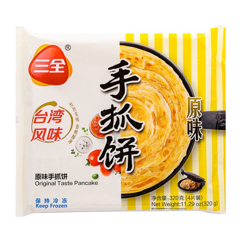 ❄️三全 原味手抓饼 限仓库自取或配送! Original Taste Pancake 320g