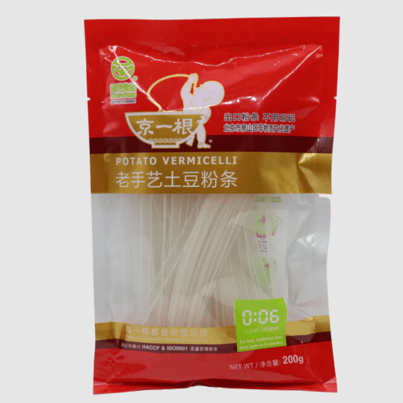 京一根 老手艺土豆宽粉 Normal Potato Vermicelli Broad 200g