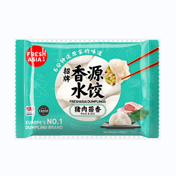 ❄️香源 猪肉茴香水饺- 限仓库自取或配送! Pork & Dill Dumplings 400g