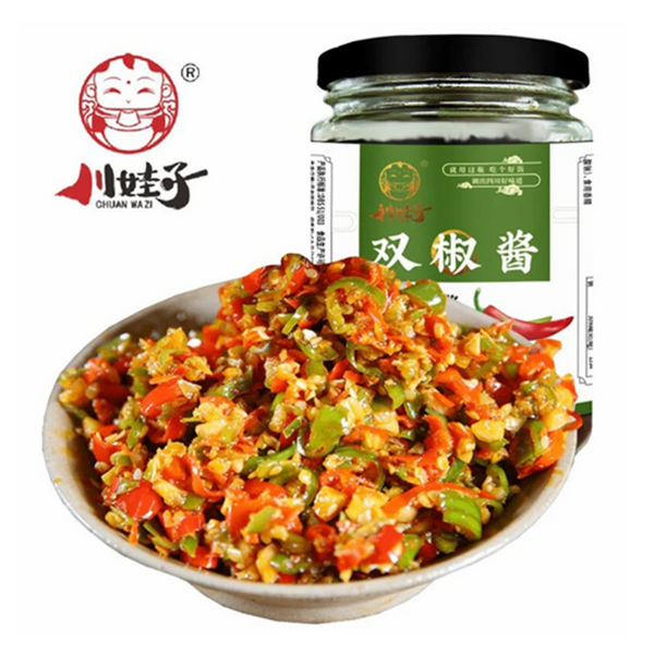 川娃子 双椒酱 Double Chilli Sauce 235g