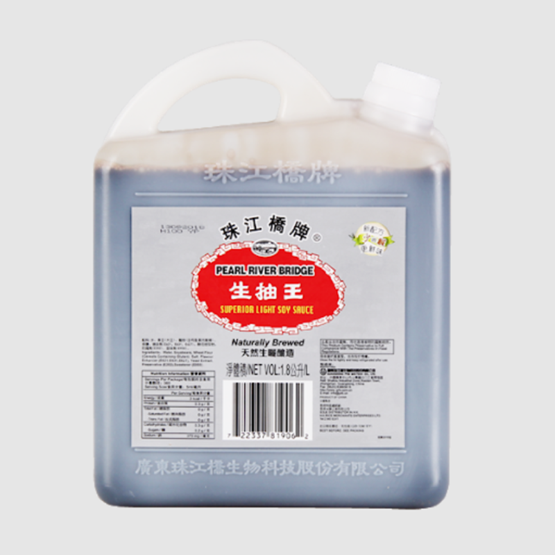 珠江桥牌 生抽王 (家庭装) Superior Light Soy Sauce 1.8L