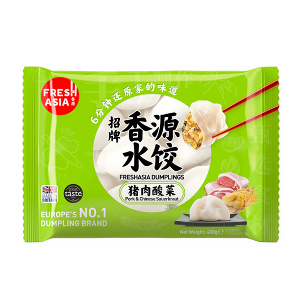 ❄️香源 猪肉酸菜水饺 限仓库自取或配送! Pork & Chinese sauerkraut Dumpling 400g