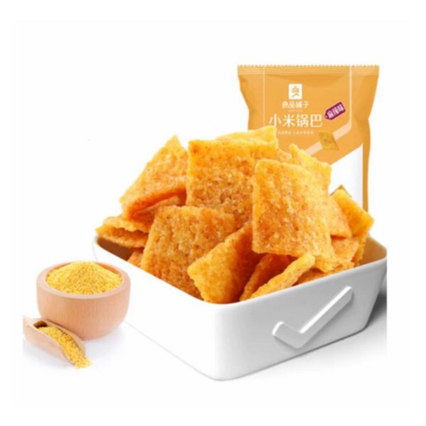 良品铺子 小米锅巴 麻辣味 Millet Crisps Hot & Spicy Flavour 90g