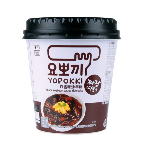 Yopokki 炸酱炒年糕-YOPOKKI Inst Black soybean Topokki CUP-120g