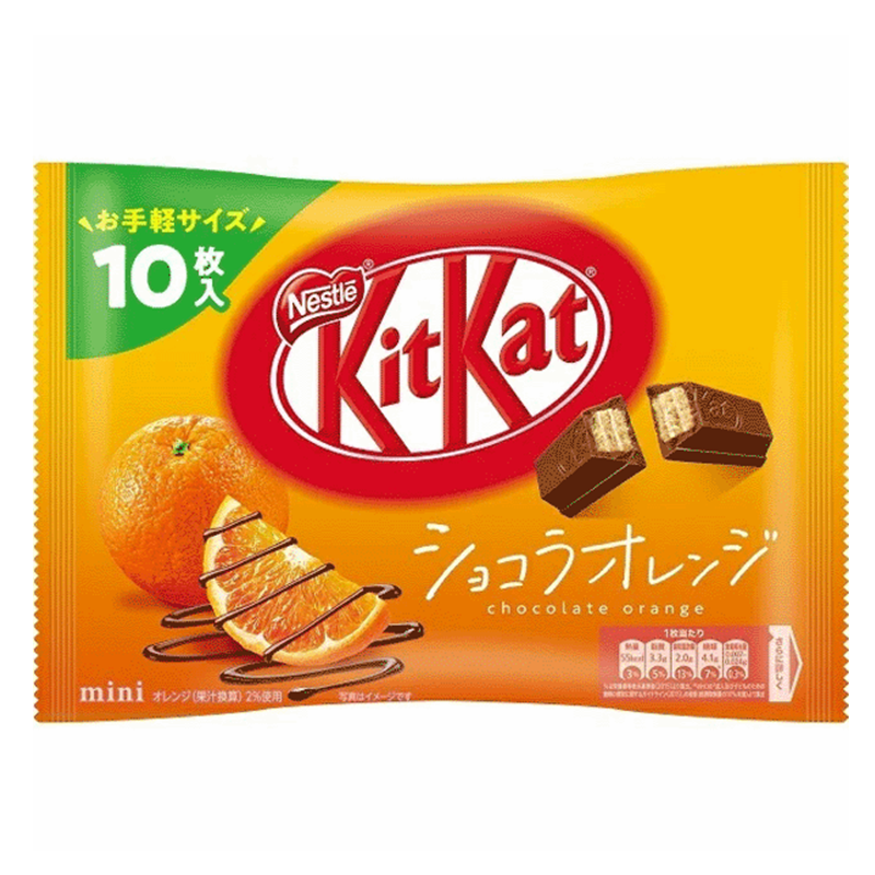 KitKat 香橙巧克力威化饼 Wafer Bar Chocolate Orange Flavor 81.2g