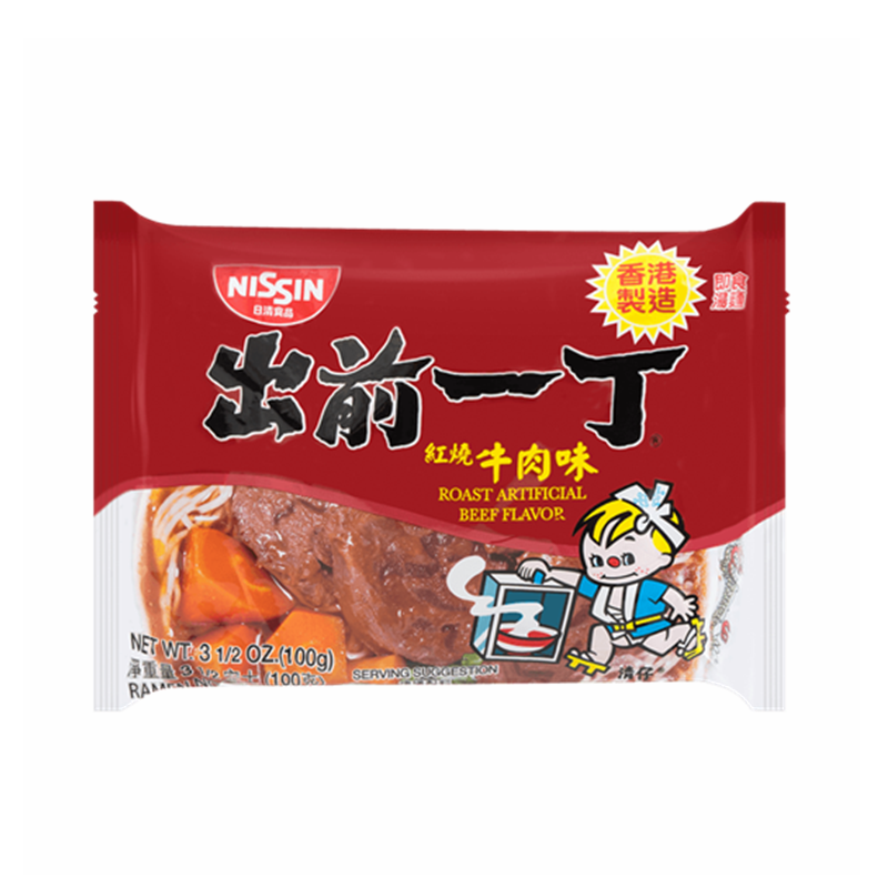 出前一丁 红烧牛肉-Nissin Demae Ramen Roast Beef-100g