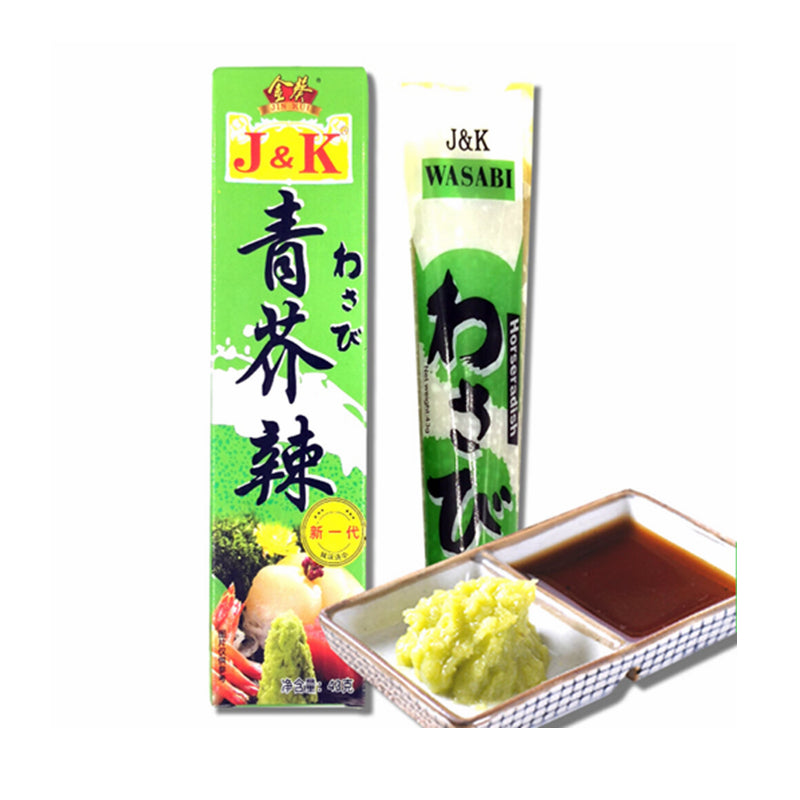 (临期 04.11.23)金葵 芥末酱-Wasabi Paste in tube-43g