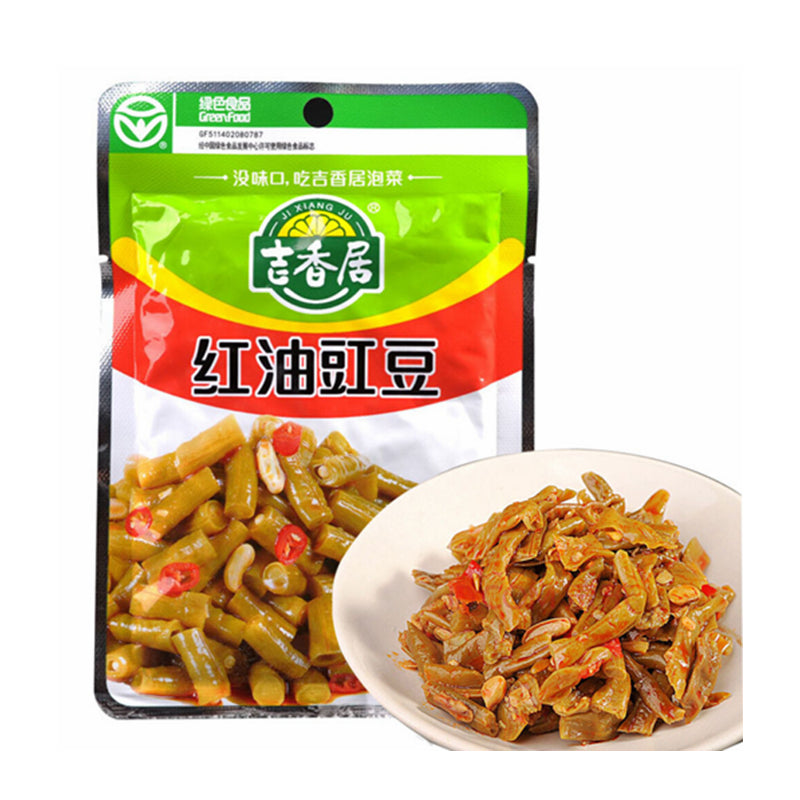 吉香居 红油豇豆 Bean stem with hot chili oil 80g