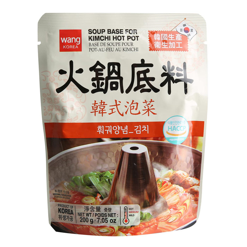 韩国 wang-韩式泡菜火锅底料 Soupbase for Kimchi Hot Pot 200g