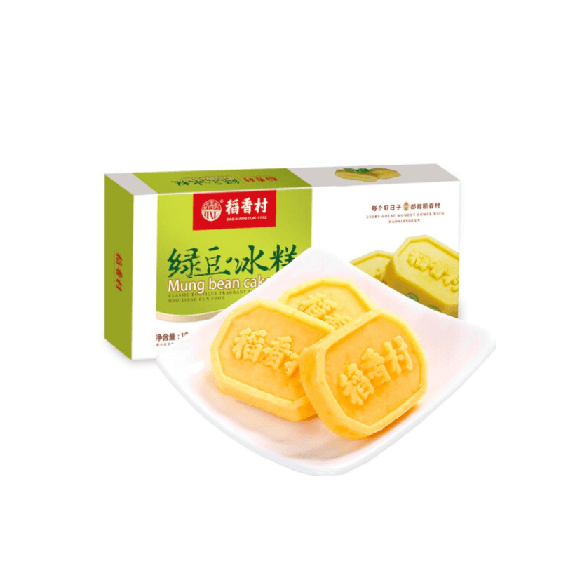 稻香村 绿豆冰糕 Soft Green Bean Cake 180g