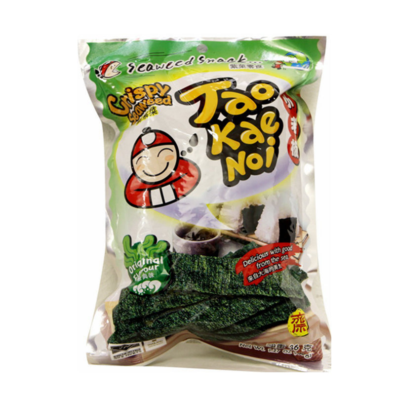 小老板 原味脆紫菜 TAOKAENOI Crispy seaweed ORIGINAL 32g