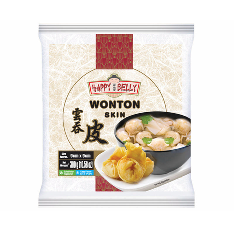 ❄️云吞皮（限仓库自取或配送！）-Wonton skin 9cm-300g