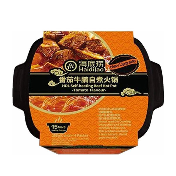 海底捞 番茄牛腩自热锅-Beef Hot Pot Tomato Flavour-395g