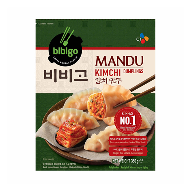 ❄️ 必品阁 泡菜煎饺-限仓库自取或配送!-BIBIGO Mandu Kimchi flavoured-350g