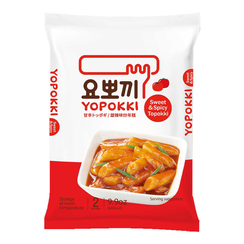 Young Poong Instant Topokki Rice Cake Søt og krydret smak 280g