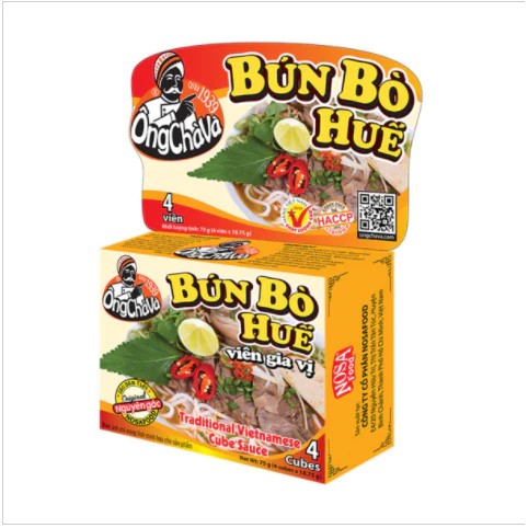 (临期26.12.24)牛肉米粉汤料包-Hue Beef Rice Noodle Cubes-75g