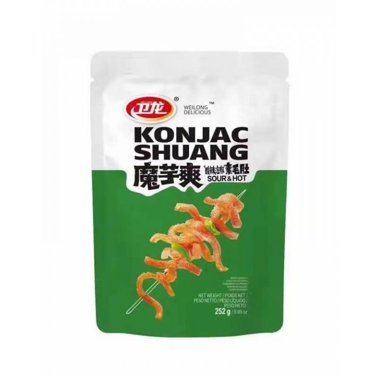 卫龙 (泡椒酸辣)魔芋爽 Konjac Shuang Hot & Sour 252g