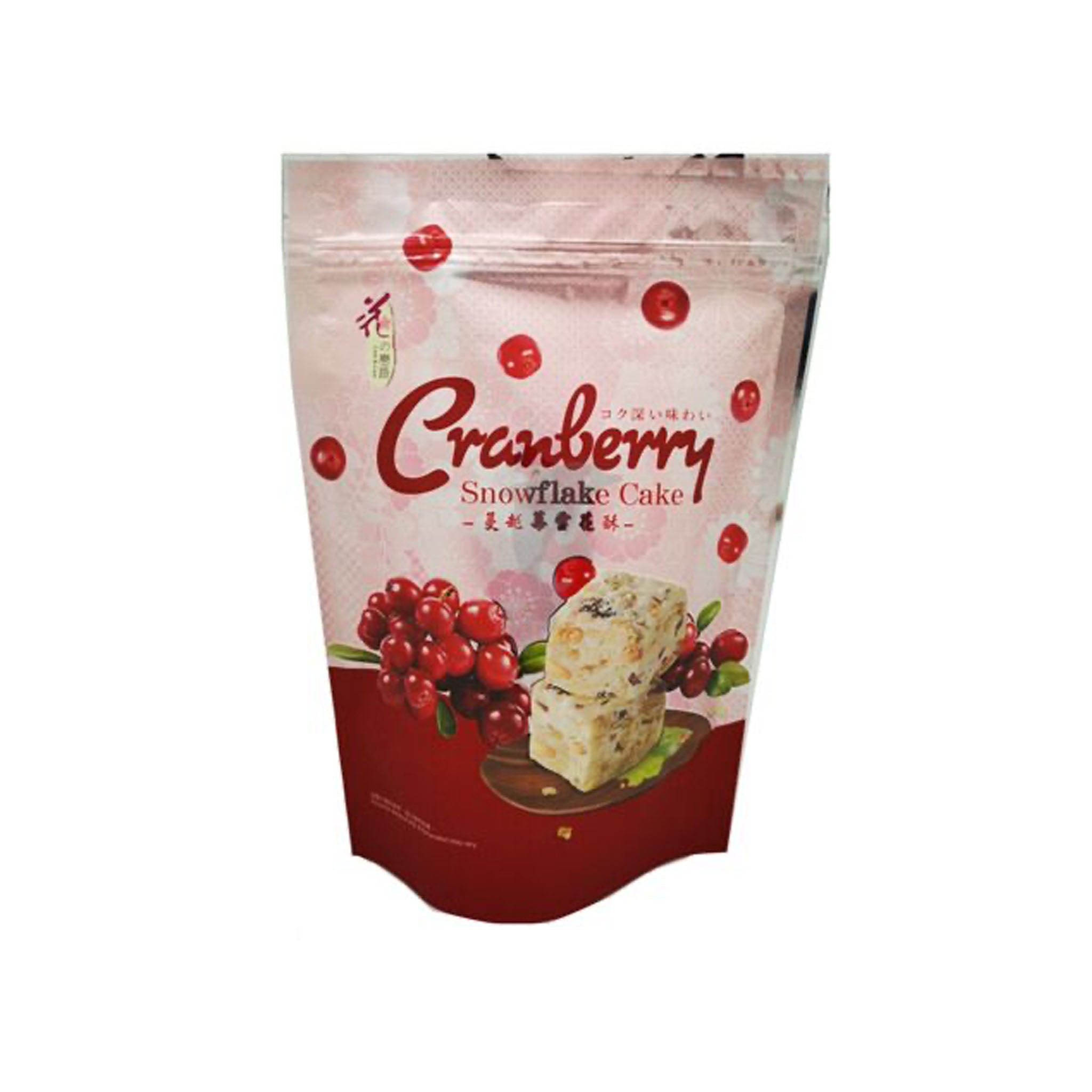 花之戀語 雪花饼 蔓越莓味 LL Snowflake Cake - Cranberry Flavour 96g