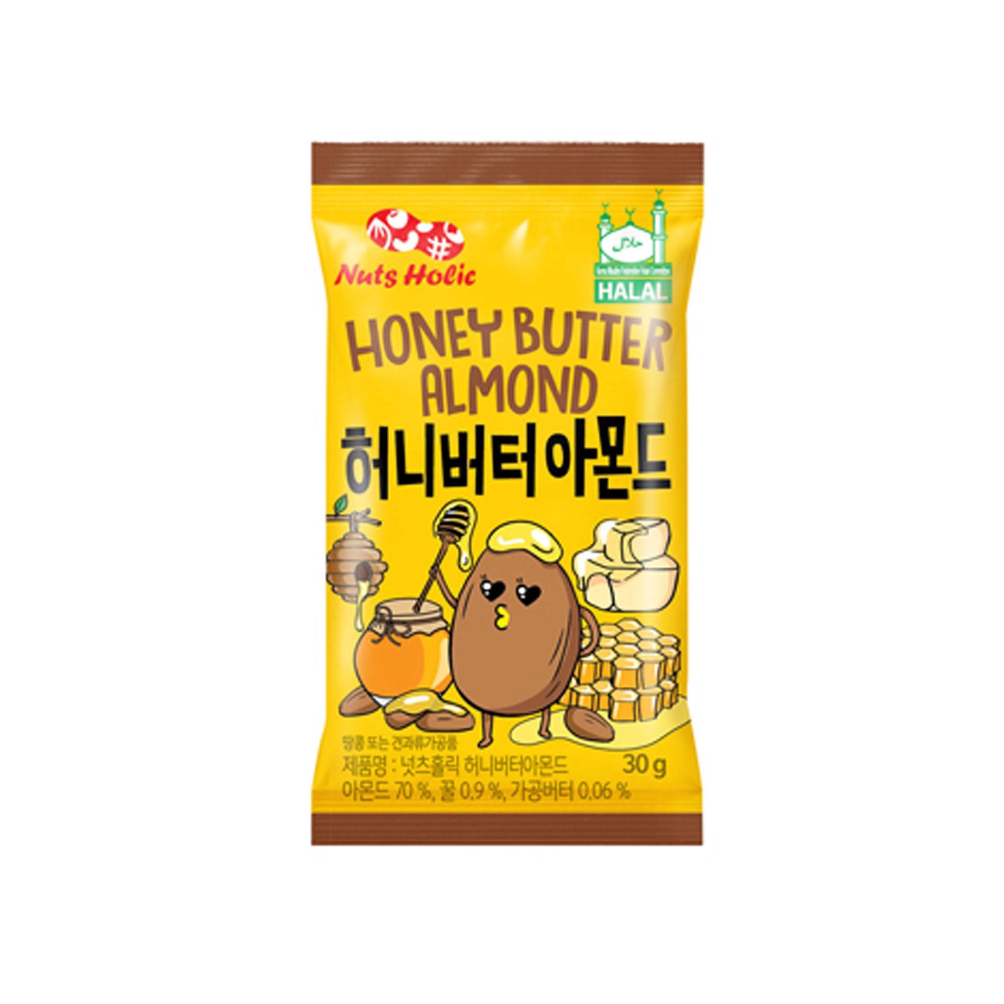 韩国 蜂蜜黄油杏仁  Almond Honey Butter 30g