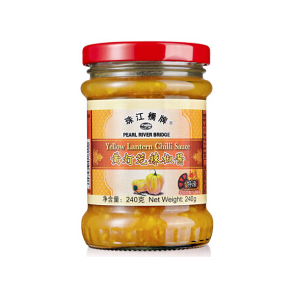 珠江桥牌  黄灯笼辣椒酱Yellow Chilli Sauce 240g