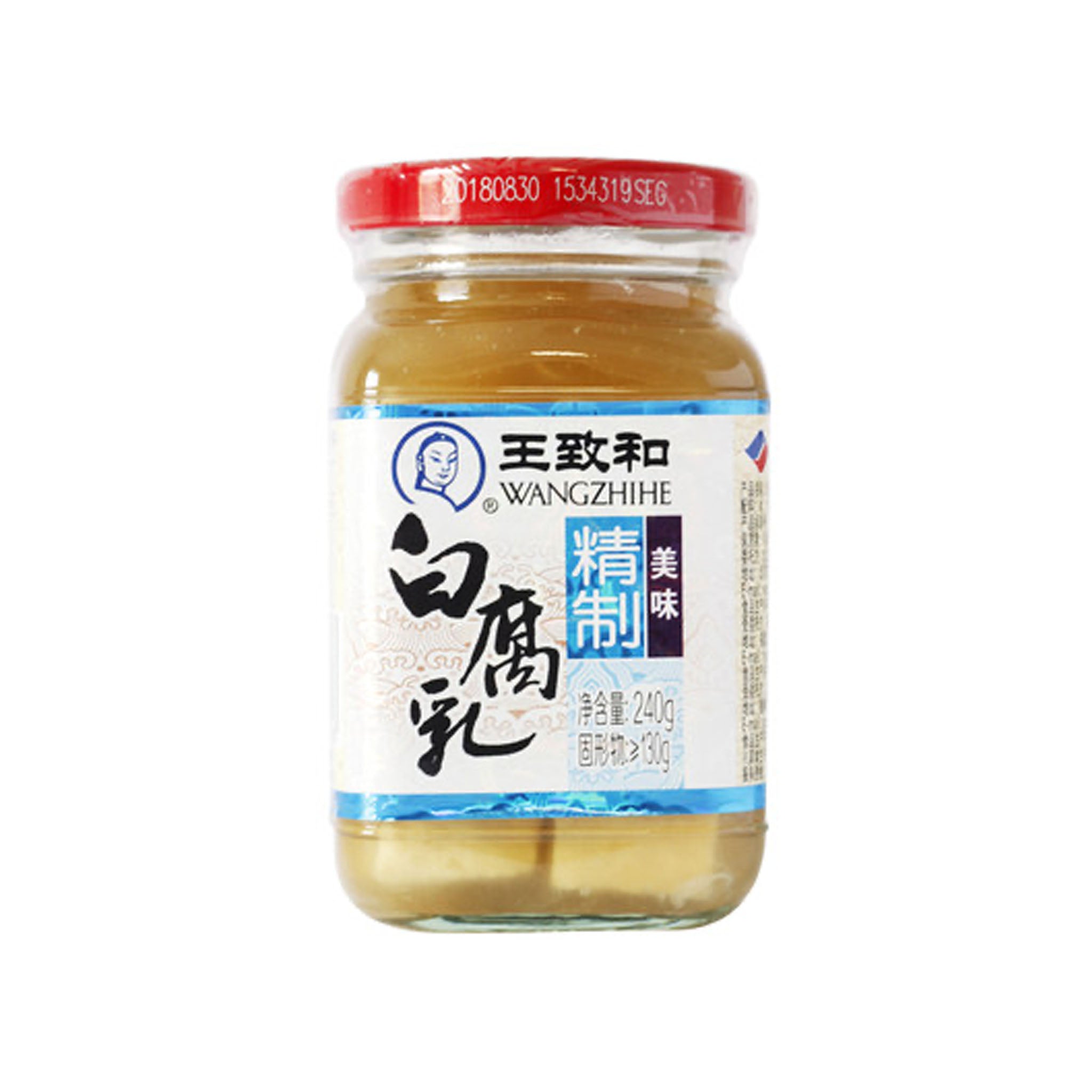 王致和 白腐乳  Fermented Bean Curd White 240g