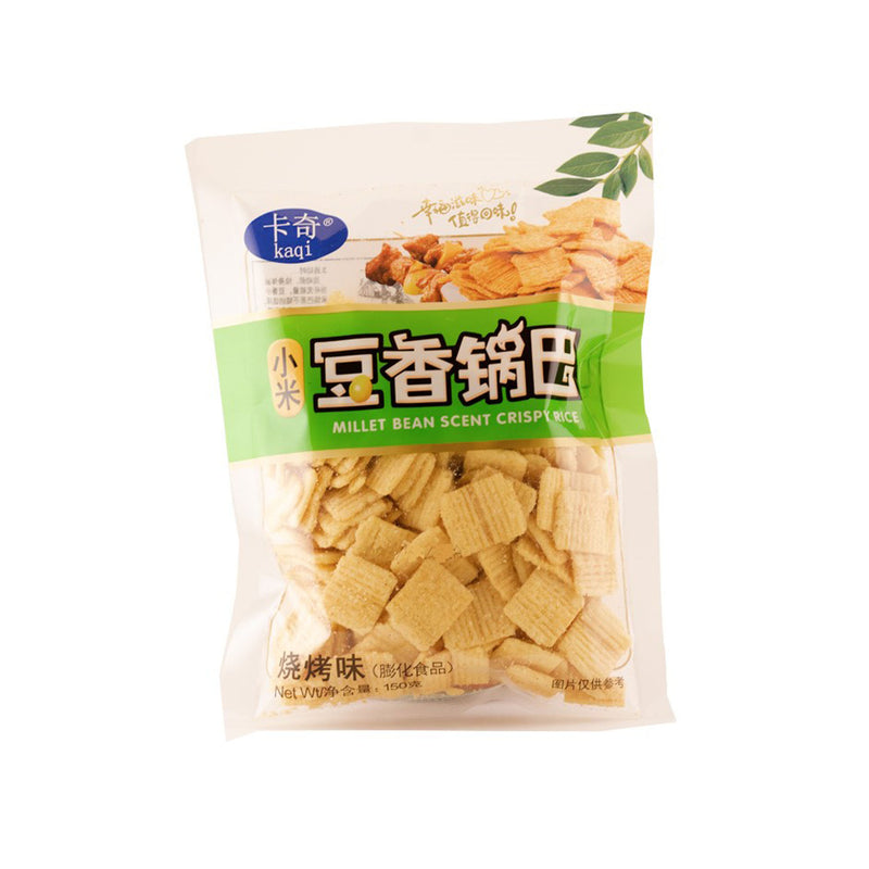 卡奇 小米豆香锅巴烧烤味 Crispy Rice Millet BBQ Flavour 150g