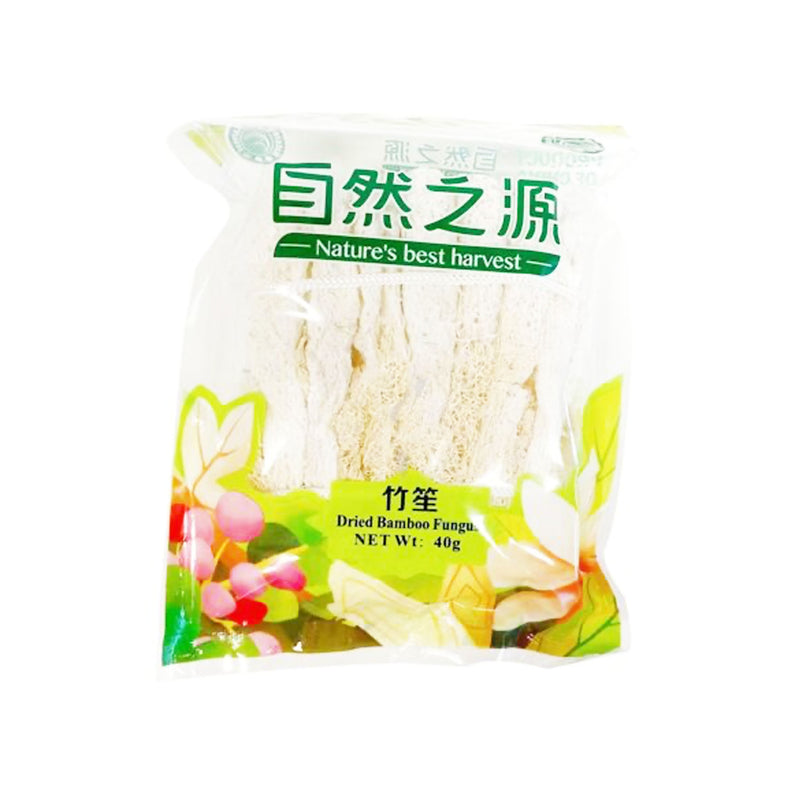 自然之源 竹笙 Dried Bamboo Fungus 40g