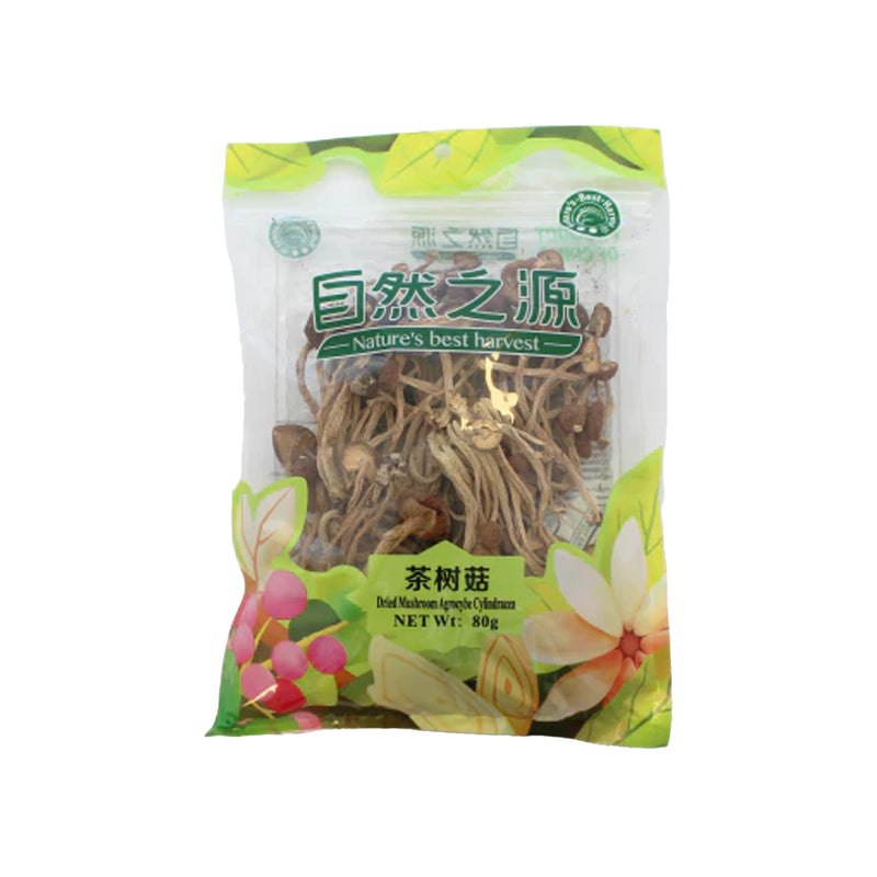 自然之源 茶树菇 Dried Mushroom Agrocybe Cylindracea 80g