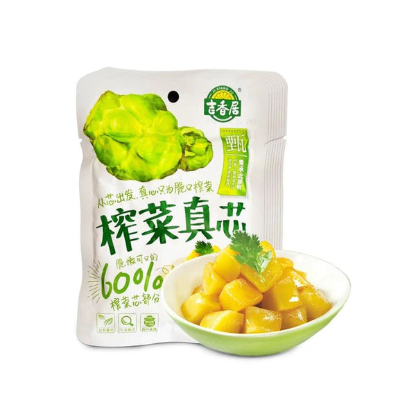 吉香居 榨菜真芯  Diced Mustard Root Core 80g