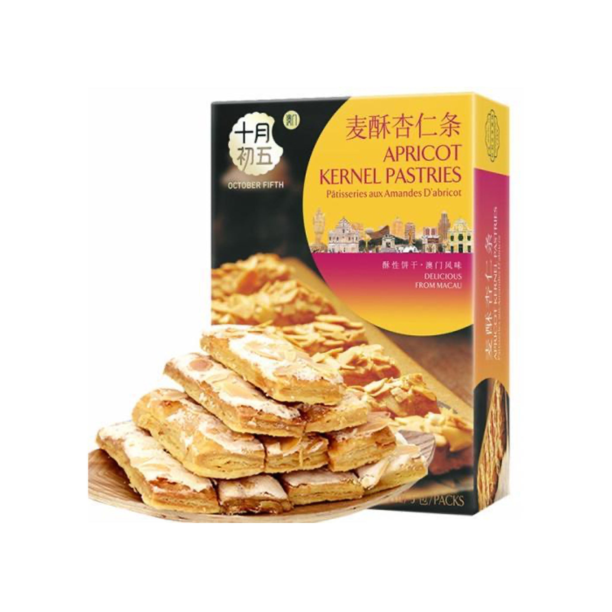 十月初五 麦酥杏仁条 Apricot Kernel Pastries 80g