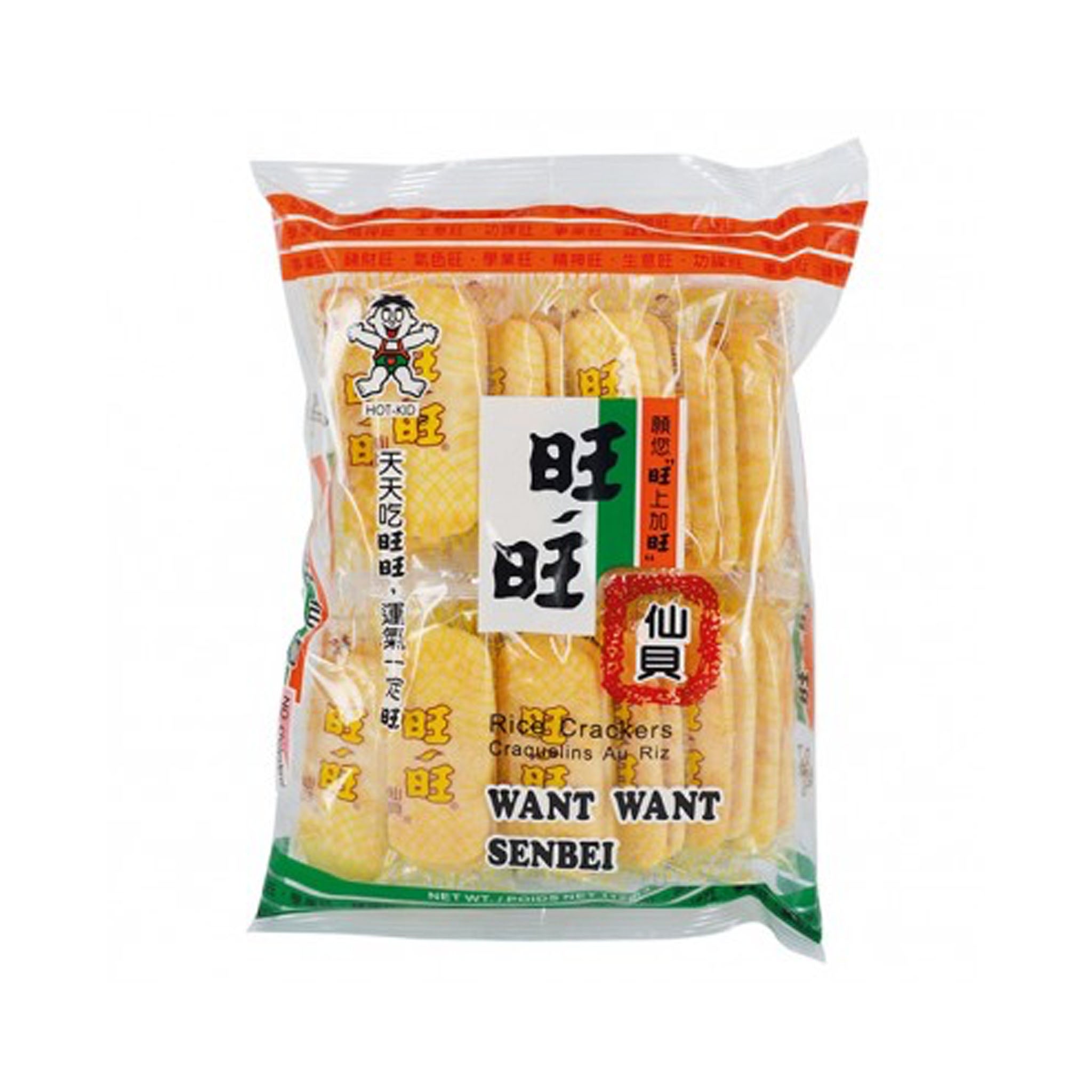 旺旺仙贝 Salty Senbei Rice Crackers 112g