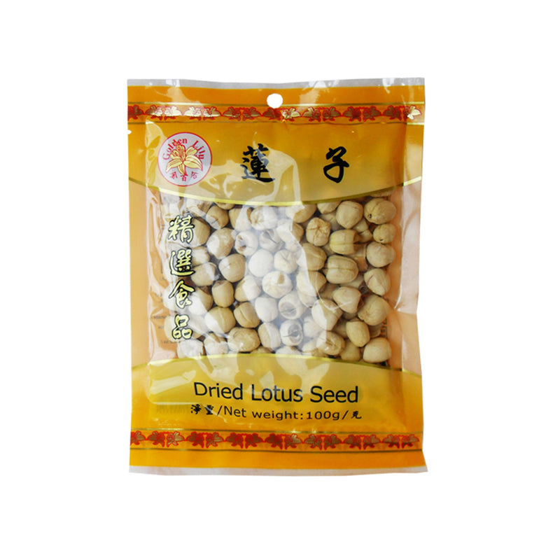金百合 通心白莲子 Lotus Seeds (Tung Sum) 100g