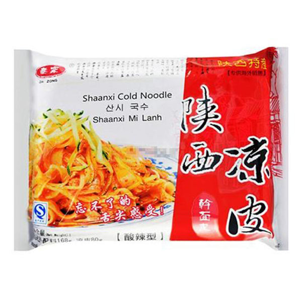 秦宗 陕西凉皮 酸辣 ShanXi Cold Noodle - Hot & Sour 168g