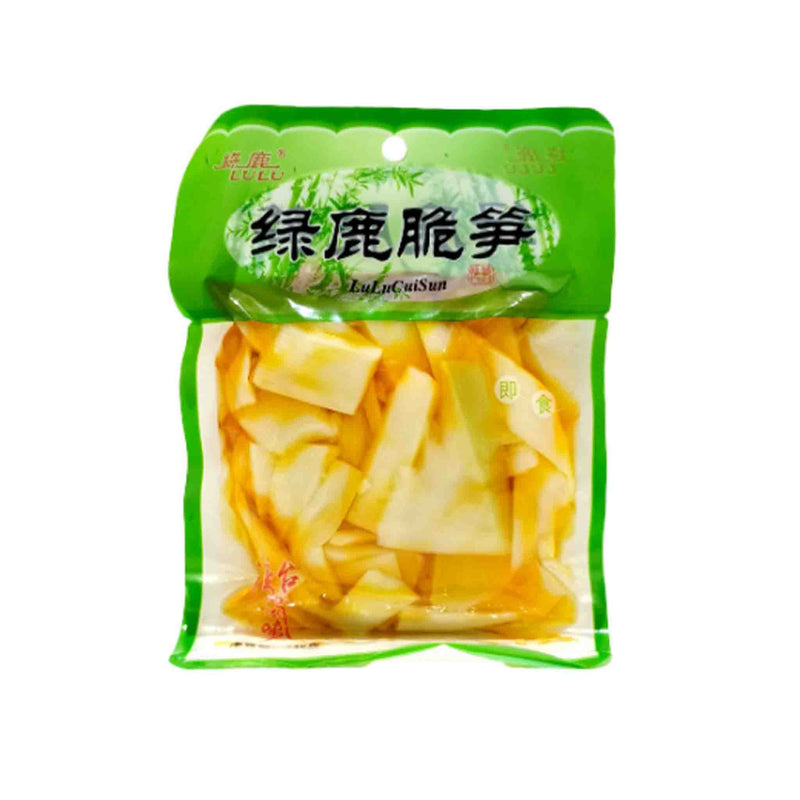 绿鹿脆笋 Pickled Sliced Bamboo Shoot 140g