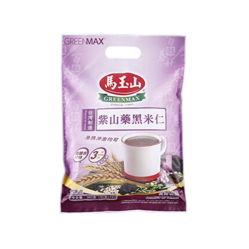 马玉山 紫山药黑米仁 Greenmax Cereal Yam Mixed 13x38g